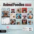 thumbnail image 5 of Trends International 2025 Lucia Heffernan - Animal Foodies Wall Calendar & Magnetic Frame, 5 of 5