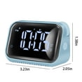 Avdolw LED Large Screen Digital Alarm Clock with Nightlight and