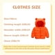 thumbnail image 2 of Abrigo de invierno para bebés, niños y niñas, chaqueta acolchada con sombrero de oso para niños pequeños, chaqueta acolchada ligera para bebés y niños, 2 of 5