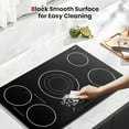 thumbnail image 6 of Gasland Chef 36in. 5 Elements Radiant Electric Cooktop in Black with Tri-Ring Element and Bridge Element, 6 of 8
