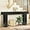 Black, variant on Grepatio 63 Inch Entryway Console Table, Rustic Narrow Sofa Table, Wood Long Console Table, Farmhouse Entry Way Table, Behind Couch Tables for Entrance, Hallway, Living Room (Black)