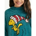 thumbnail image 3 of Justice x Snoopy Girls Hooded Sweater, Sizes XS - XLP, 3 of 6