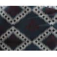 thumbnail image 4 of oneOone Georgette Viscose Fabric Argyle Ikat Print Sewing Fabric BTY 42 Inch Wide, 4 of 4