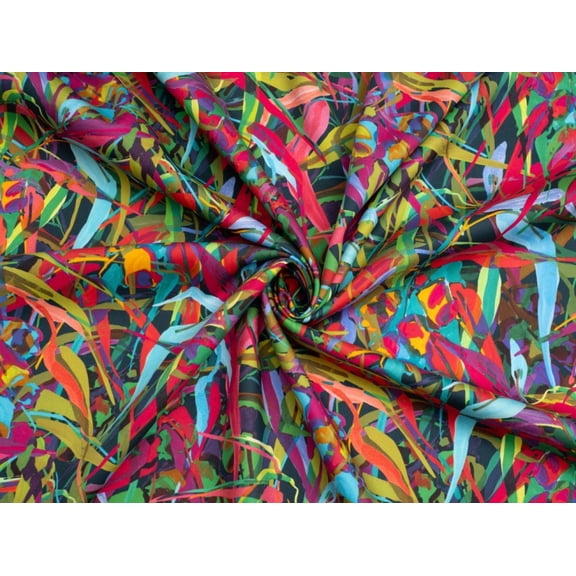 Minerva Exclusive Rainbow Harvest Cotton Sateen Fabric - per yard