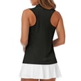 thumbnail image 5 of Whosucclay USA Flag Statue Liberty Print Golf Shirts for Women Athletic Tops for Womens, Easy Wash Sleeveless for Sports Indoor Hiking, 5 of 8