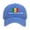 Blue, variant on Mesh Mens Hat Hats Running Cap for Men Women Flock Hat