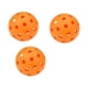 thumbnail image 2 of Pelotas Entrenamiento Plástico Pelota Golf Pickleball Con Orificio para Ejercicio (3 Pelotas), 2 of 9