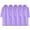 Purple, variant on Aofany 5 Pack Raincoats for Adults Reusable, EVA Rain Ponchos Lightweight Rain Coat Waterproof Rain Gear for Men and Women