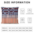 thumbnail image 6 of Outdoor Throw Pillow Cover Red Blue Star Waterproof Cushion Pack Pillow Cases Home Decoration for Patio Garden Couch Sofa, 6 of 6