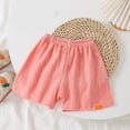 thumbnail image 6 of TOWED22 Summer Toddler Boys Girls Shorts Kids Cotton Running Athletic Casual Shorts Pink,9-10 Y, 6 of 6