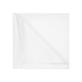 thumbnail image 4 of INSPIRE CHIC Father's Day Men's Color Block Lightweight White Pocket Squares for Formal Wedding White One Size, 4 of 4