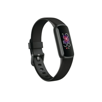 Fitbit Luxe Fitness &  Tracker - Black/Graphite Stainless Steel