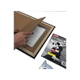 thumbnail image 2 of creativepf [1420bk-w] double magazine frame holds up to 1/4-inch thick media measuring 8 1/4 by 11-inches, white/black core matting with installed hangers (measure-your-magazine), 2 of 6