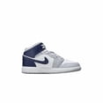 thumbnail image 3 of [DQ8426-104] Men's Jo r-dan 1 Mid Wolf Grey Midnight Navy, 3 of 4