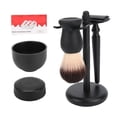 thumbnail image 3 of Juego de cuchillos de afeitar para Barba Manual para hombre, cepillo para Barba, repuesto de jabón, Kit de cuchillas para afeitar Barba, 3 of 5