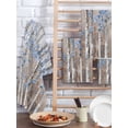 thumbnail image 2 of Blue Brown Forest Kitchen Dish Towels for Drying Dishes Set of 4, Modern Oil Painting Art Waffle Weave Microfiber Hand Tea Bathroom Towels Quick Dry & Absorbent Towel 15.7x23.6, 2 of 7