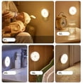 thumbnail image 3 of Led Motion Sensor Lights Pir Bathroom Night Light With Usb Cable Cabinet Stair, 3 of 4