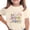 Beige, variant on Toddler Easter Clothes Easter Bunny Egg Print Short Sleeved Printed T-shirt Round Neck Casual Kids 3-15Y Orange 130