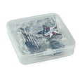 thumbnail image 6 of 4pcs 4 styles Enamel Pins Independence Day Zinc Alloy Brooch for Backpack Clothes Mixed color 28~32.5x20~30x1.3mm 1pc/style Alloy+Enamel, 6 of 7