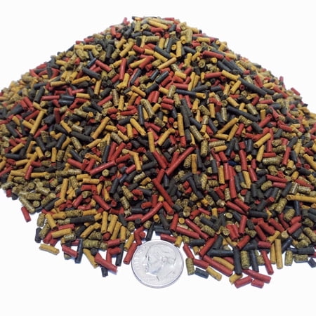 Aquatic foods Spirulina Algae, Color Enhancing & Calcium Micro Stick Blend for Shrimp, Snails ALL Tropicals - 2-lbs…GB-100