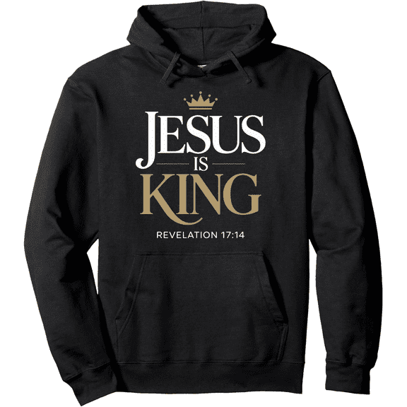 Jesus Is King Pullover Hoodie Sweatshirts Gifts Hoodie Women Men Clothing