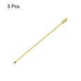 thumbnail image 3 of Uxcell Metal Cocktail Toothpicks Cylinder Drink Picks Cocktail Skewers 5Pack(Gold), 3 of 8