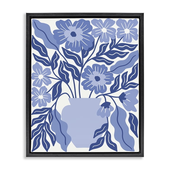 Stupell Industries Bohemian Black Floating Frame Canvas Art, 17 x 21, by Taylor Shannon Designs