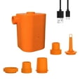 thumbnail image 3 of DYNWAVECA Electric Air Pump Portable Air Pump Lightweight Mini Pump Inflate and Deflate Air Pump for Inflatable Giant Pool Floats Orange, 3 of 10