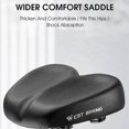 thumbnail image 2 of Bike Bicycle Saddle Bicycle Big Butt Mountain Bike Comfortable Retro Bicycle Accessories,blue, 2 of 5
