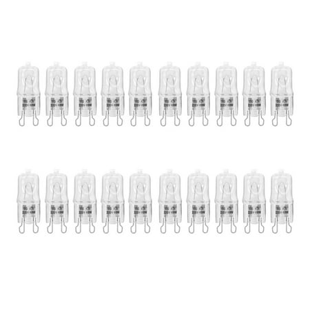 

Oven Light High Temperature Resistant Durable Halogen Bulb Lamp for Refrigerators Ovens Fans 40W 500℃ Pin Bulb 220V