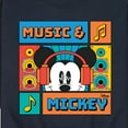 thumbnail image 3 of Disney - Music And Mickey - Men's Crew Neck Fleece Pullover, 3 of 5
