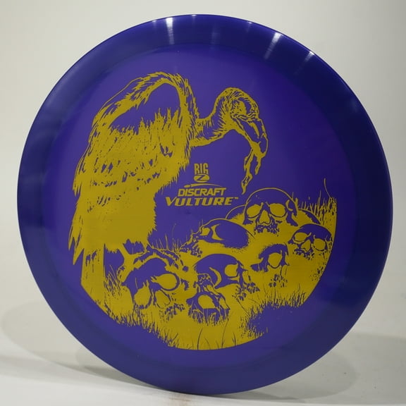 Discraft Big Z Vulture Disc Golf Distance Driver, Pick Color/Weight [Stamp & Exact Color May Vary] Purple 175-176 grams