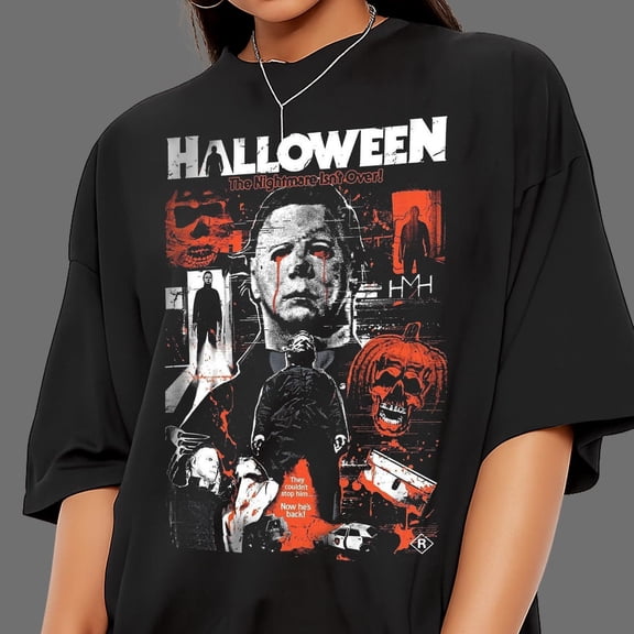 Michael Myers Halloween Horror Shirt, Classic Slasher Movie T-shirt, Vintage Horror Graphic Tee