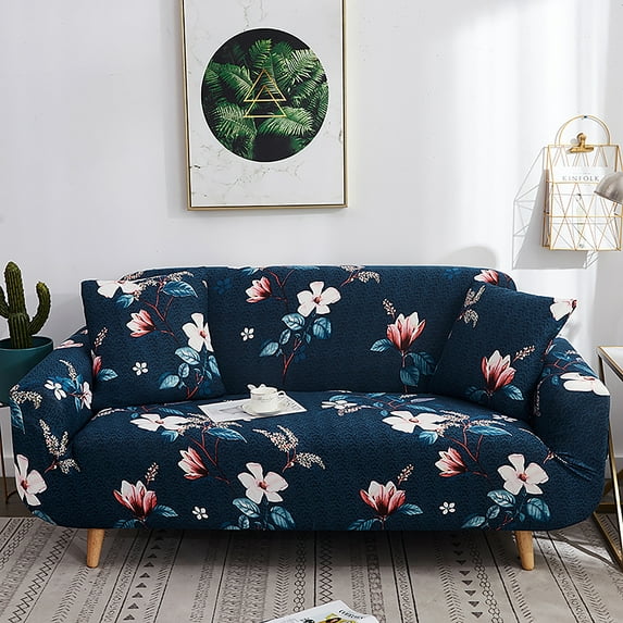 CUH 1 2 3 4 Seater Floral Elastic Sofa Covers Slipcover Stretch Couch Furniture Protector