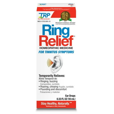 Ring Relief Ear Drops (Best Over The Counter Swimmers Ear Medicine)