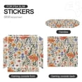 thumbnail image 4 of Decal Skin for PS4 Slim / PS4 Pro / PS4, Whole Body Vinyl Sticker Cover for Playstation 4 Console and Controller (Wildflower Floral-1), 4 of 5