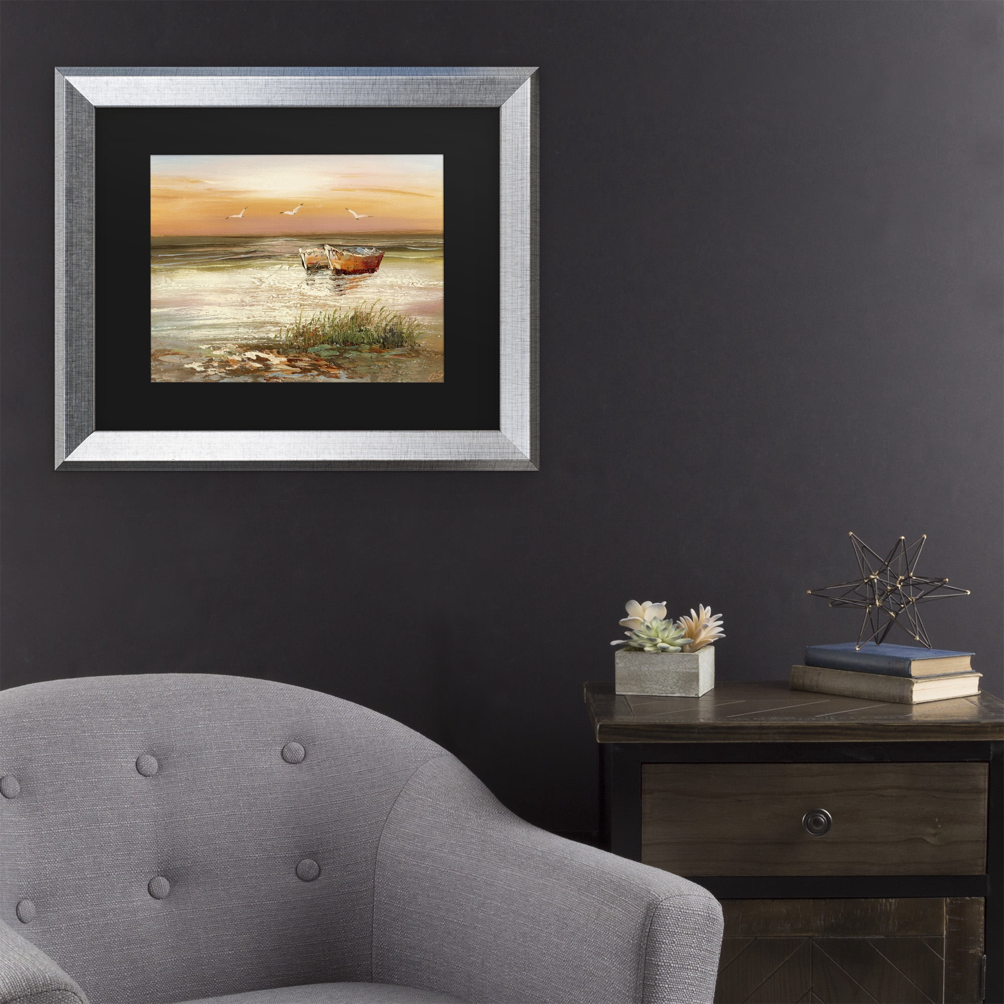 Trademark Fine Art 'Florida Sunset' Canvas Art by Masters Fine Art