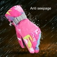 thumbnail image 4 of Kids Waterproof Ski Snowboard Gloves Breathable Thinsulate Lined Winter Cold Weather Gloves for Boys and Girls, 4 of 8