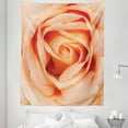thumbnail image 1 of Flowers Tapestry, Pastel Colored Blooming Rose Romantic Soft Colors Romantic Summer Petals, Fabric Wall Hanging Decor for Bedroom Living Room Dorm, 5 Sizes, Peach Burnt Sienna, by Ambesonne, 1 of 1
