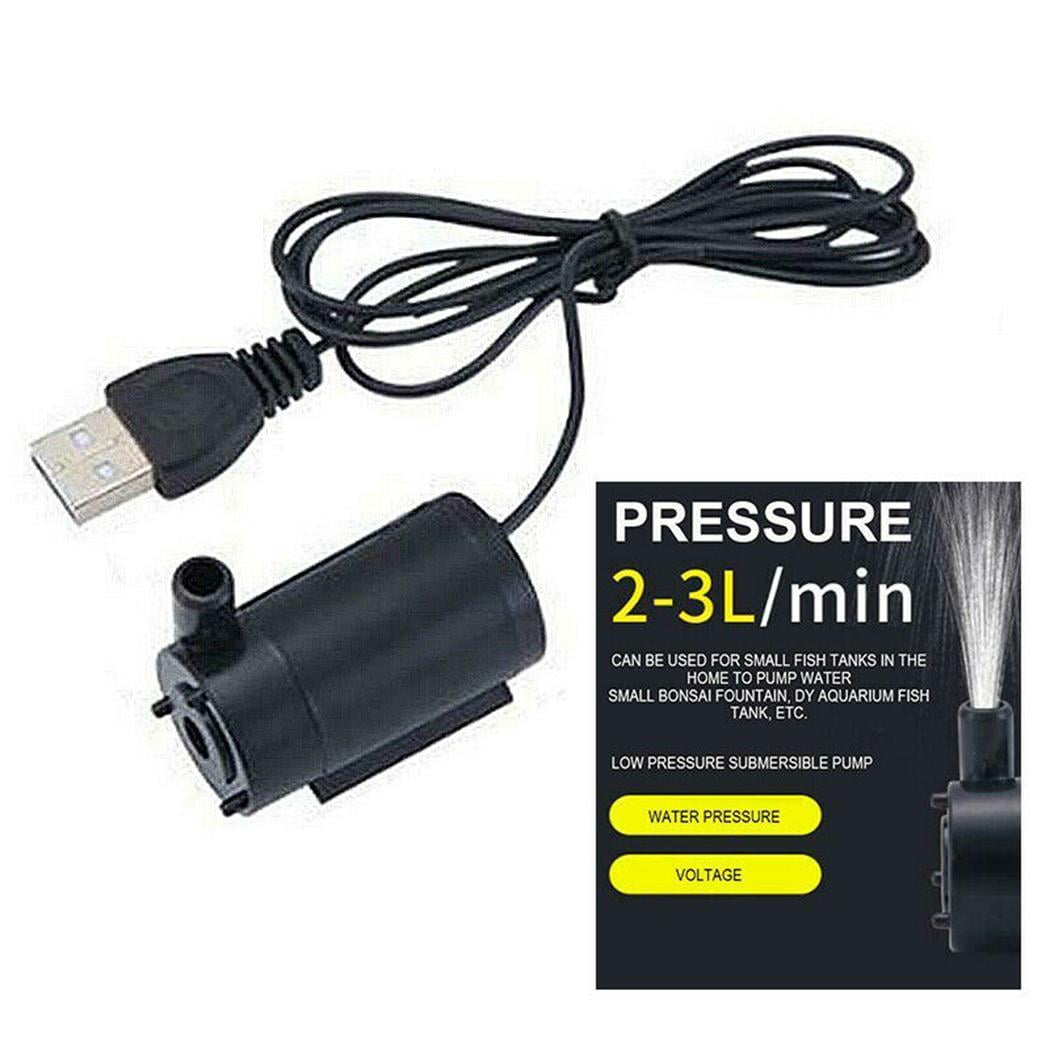 USB DC Small Water Pump Aquarium Mini Low Noise Horizontal Type USB