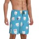 thumbnail image 2 of Fotbe Cute Healthy Teeth Pantalones Cortos de Pijama para Hombre, Ropa de Dormir, Pantalones de Pijama Cortos para Hombre-Large, 2 of 6