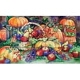 thumbnail image 1 of Tile Mural Kitchen Backsplash - Fall Harvest-KM - by Kathleen Parr McKenna, 1 of 1