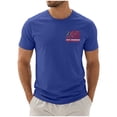 thumbnail image 3 of Ramiter 250 Anniversary USA Shirt Men USA 250th Anniversary Shirt Patriotic American Flag Eagle Tops 1776-2026 Tshirt(Blue,M), 3 of 8