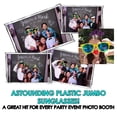 thumbnail image 6 of 6 Pack Plastic Jumbo Blue Lens Sunglasses for Costumes or Photo Booth Props, 6 of 7