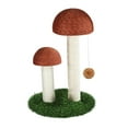 thumbnail image 2 of Poste Rascador de Mascotas Rascadores de de Sisal Natural para de Interior Jugar Regalos de Juguete para Gat with Ball Café Colco rascador de gato, 2 of 8