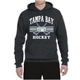 thumbnail image 2 of Wild Bobby City of Tampa Bay Hockey Fantasy Fan Sports Unisex Hoodie Sweatshirt, Heather Black, Small, 2 of 5