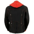 thumbnail image 2 of NexGen SH1939 Women's 'Reflective Tribal' Red and Black 3/4 Textile Vented Jacket Large, 2 of 10