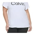 thumbnail image 3 of Calvin Klein Performance Womens Plus Fitness Activewear Pullover Top, 3 of 3