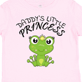 thumbnail image 4 of Inktastic Daddy's Little Princess Cute Frog Girls Toddler T-Shirt, 4 of 5