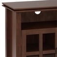 thumbnail image 4 of Pemberly Row SOLID WOOD 48 inch Wide Contemporary TV Media Stand in Russet Brown, 4 of 10